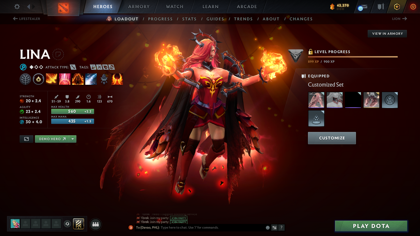 Divine I | MMR: 4590 - Behavior: 11981 | 3 Arcanas: Zeus, Techies & Terrorblade | 11480+ Matches | 3 Personas: Mirana, CM & Antimage | Many Cache Sets & Items | Loaded with Immortals | Mainpool | Complete Access