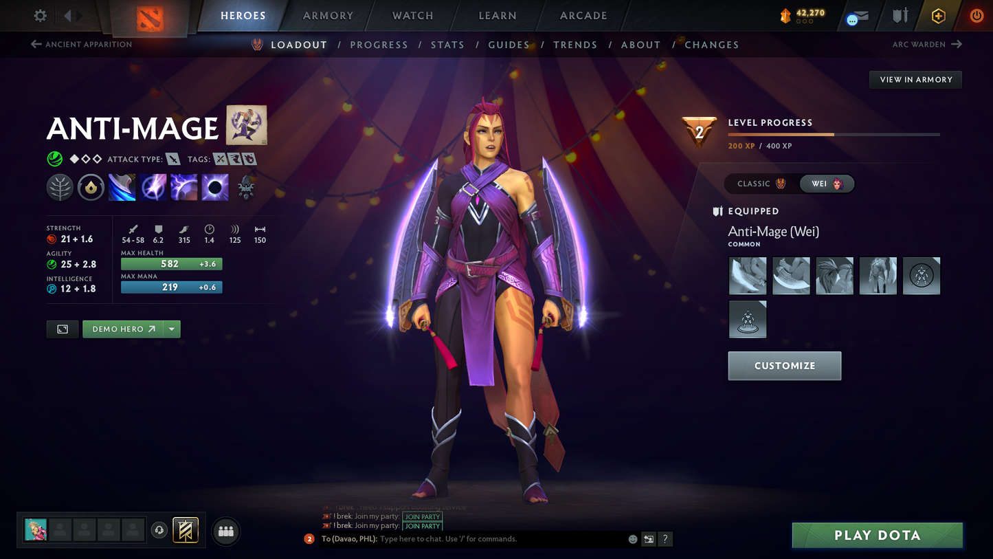 Divine I | MMR: 4590 - Behavior: 11981 | 3 Arcanas: Zeus, Techies & Terrorblade | 11480+ Matches | 3 Personas: Mirana, CM & Antimage | Many Cache Sets & Items | Loaded with Immortals | Mainpool | Complete Access