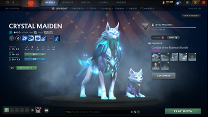 Immortal | MMR: 6523 | Battlepass: TI11 | 4 Arcanas: Void, Razor, Rubick & Techies | 5 Personas: PA, CM, Mirana, AM & Invoker | Primal Prestige | Cavern Crawl Sets | Tons of Cache Sets & Items | Stacked Account | 3000+ Hours Played