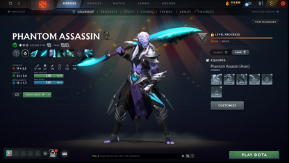 Immortal | MMR: 6523 | Battlepass: TI11 | 4 Arcanas: Void, Razor, Rubick & Techies | 5 Personas: PA, CM, Mirana, AM & Invoker | Primal Prestige | Cavern Crawl Sets | Tons of Cache Sets & Items | Stacked Account | 3000+ Hours Played