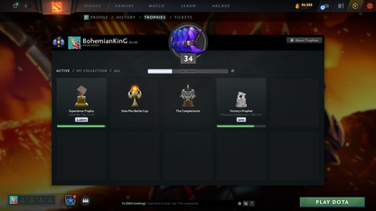 Divine I | MMR: 4632 - Behavior: 11322 | 4 Arcanas: Monkey King, Phantom Assassin, Rubick & Pudge | TI11 Prestige: Primal Beast & CM Persona | x16 MMR DD Tokens | Many Sets & Immortals | 2022 Account | Complete Access