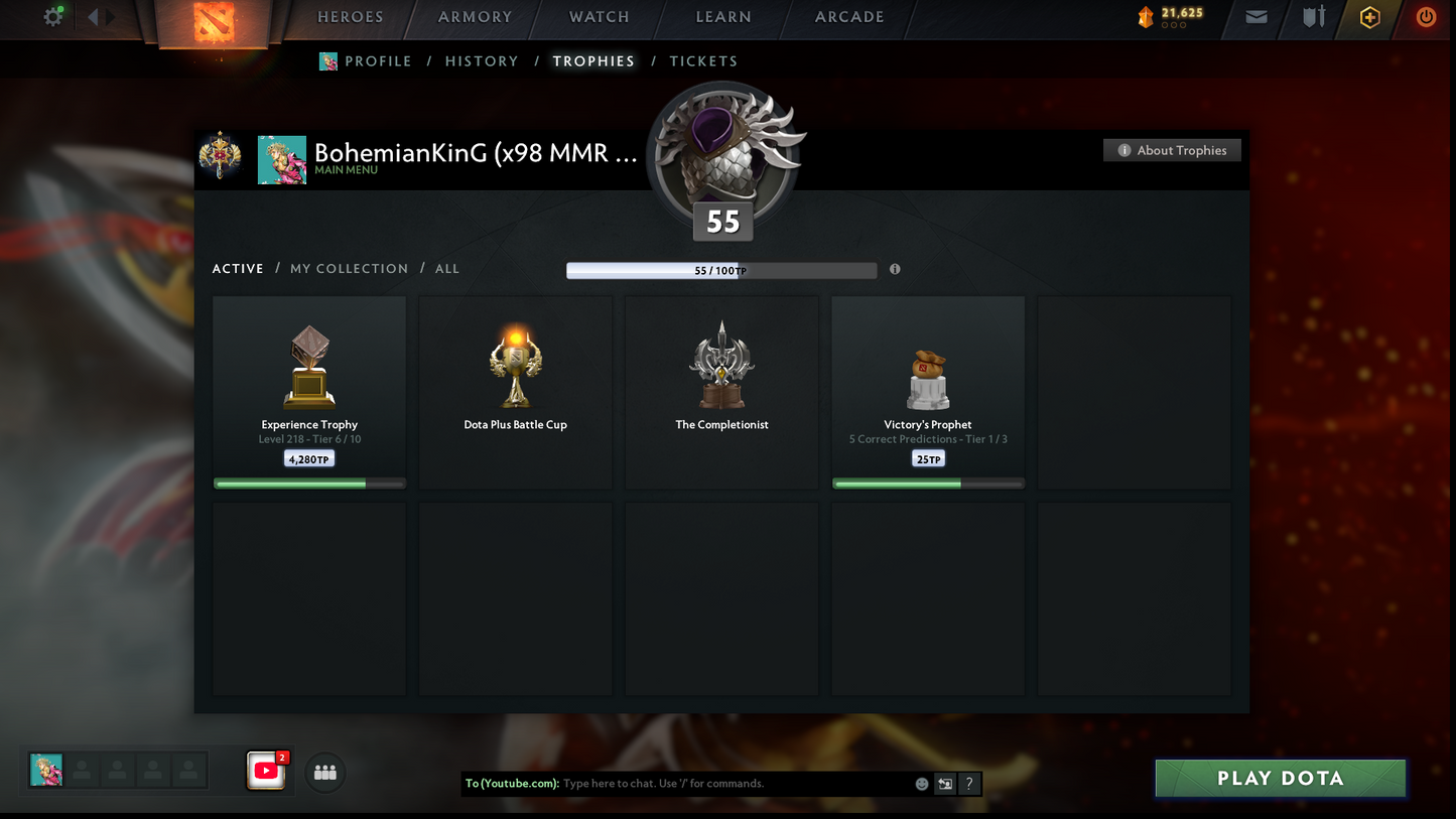 Legend I | MMR: 3060 - Behavior: 12000 | 3 Arcanas: Zeus, Ogre & Pudge | Exclusive Personas: Phantom Assassin, Invoker & CM | x98 MMR DD Tokens | Stacked with Cache Sets & Immortals | 2019 Account | Mainpool | Complete Access