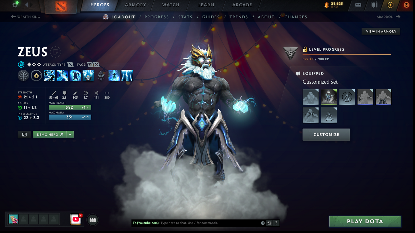 Legend I | MMR: 3060 - Behavior: 12000 | 3 Arcanas: Zeus, Ogre & Pudge | Exclusive Personas: Phantom Assassin, Invoker & CM | x98 MMR DD Tokens | Stacked with Cache Sets & Immortals | 2019 Account | Mainpool | Complete Access
