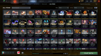 Legend I | MMR: 3060 - Behavior: 12000 | 3 Arcanas: Zeus, Ogre & Pudge | Exclusive Personas: Phantom Assassin, Invoker & CM | x98 MMR DD Tokens | Stacked with Cache Sets & Immortals | 2019 Account | Mainpool | Complete Access