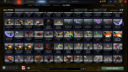 Legend I | MMR: 3060 - Behavior: 12000 | 3 Arcanas: Zeus, Ogre & Pudge | Exclusive Personas: Phantom Assassin, Invoker & CM | x98 MMR DD Tokens | Stacked with Cache Sets & Immortals | 2019 Account | Mainpool | Complete Access