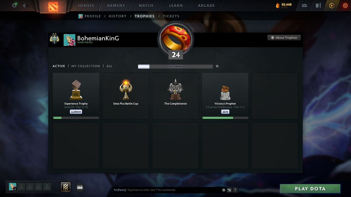 Archon II | MMR: 2386 | Behavior Score: 7080 (Fast Queue) | One-Month Dota Plus Included | Many Recent Sets | Multiple Immortals | Anti Mage Persona | Calibrated | Full Access