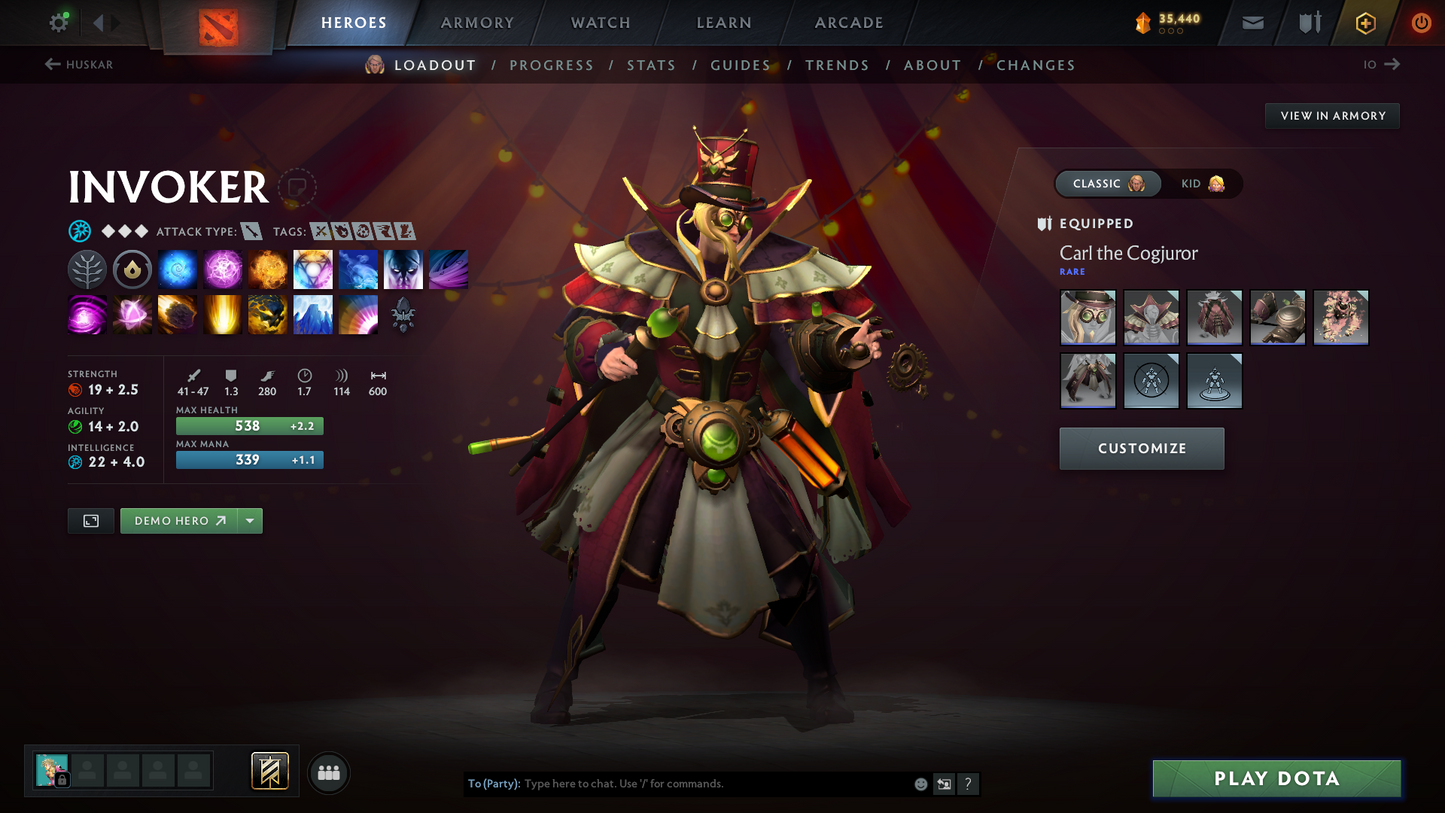 Archon II | MMR: 2386 | Behavior Score: 7080 (Fast Queue) | One-Month Dota Plus Included | Many Recent Sets | Multiple Immortals | Anti Mage Persona | Calibrated | Full Access