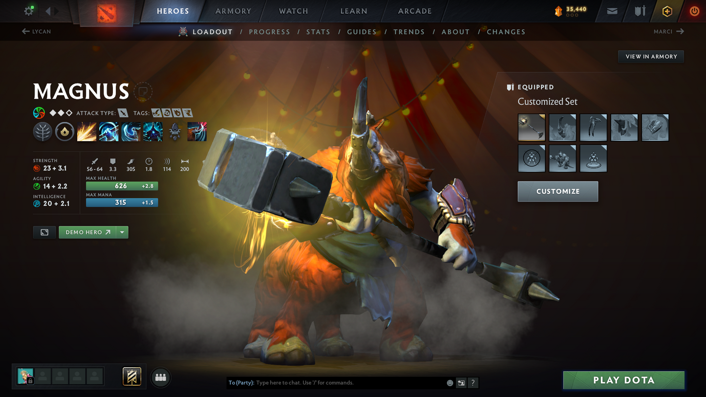Archon II | MMR: 2386 | Behavior Score: 7080 (Fast Queue) | One-Month Dota Plus Included | Many Recent Sets | Multiple Immortals | Anti Mage Persona | Calibrated | Full Access