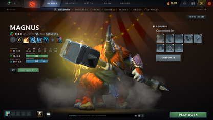 Archon II | MMR: 2386 | Behavior Score: 7080 (Fast Queue) | One-Month Dota Plus Included | Many Recent Sets | Multiple Immortals | Anti Mage Persona | Calibrated | Full Access