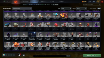 TI9, TI10, TI11 - Collector's Acc - 9 Arcanas: WK, QOP, WR, Void, ES, Razor, Rubick, Lina & SF | Ultra Rare Cache Sets & Items | 6 Personas | Axe, Tiny & Primal Prestige | 2 Exclusive Terrains | Arcanas Style Unlocked | 2015 Account | Complete Access