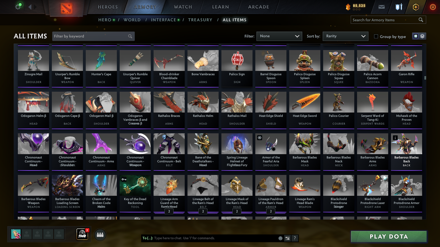 TI9, TI10, TI11 - Collector's Acc - 9 Arcanas: WK, QOP, WR, Void, ES, Razor, Rubick, Lina & SF | Ultra Rare Cache Sets & Items | 6 Personas | Axe, Tiny & Primal Prestige | 2 Exclusive Terrains | Arcanas Style Unlocked | 2015 Account | Complete Access