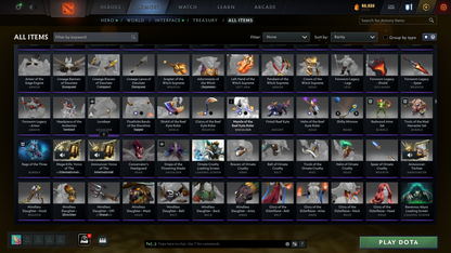 TI9, TI10, TI11 - Collector's Acc - 9 Arcanas: WK, QOP, WR, Void, ES, Razor, Rubick, Lina & SF | Ultra Rare Cache Sets & Items | 6 Personas | Axe, Tiny & Primal Prestige | 2 Exclusive Terrains | Arcanas Style Unlocked | 2015 Account | Complete Access