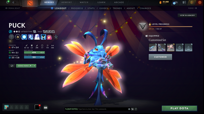 Archon IV | MMR: 2918 | Behavior: 9772 | Pudge Arcana | Sven's Shattered Greatsword | TI11 Cavern Crawl Sets: Isle of Dragons & Stonefish Renegade | Stacked with Sets & Immortals | Mainpool | High Trophy Level | 2020 Account