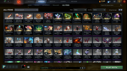 Archon IV | MMR: 2918 | Behavior: 9772 | Pudge Arcana | Sven's Shattered Greatsword | TI11 Cavern Crawl Sets: Isle of Dragons & Stonefish Renegade | Stacked with Sets & Immortals | Mainpool | High Trophy Level | 2020 Account