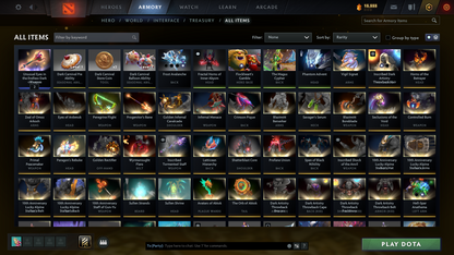 TI7, TI8, Nemestice - Prestige Acc - 5 Arcanas: Spectre, Terrorblade, CM, Rubick & Ogre | Lion's Green Hand & Kunkka Shark Immortal | DK Persona & Dark Artistry Kid | Many Cache Sets & Items | 4 Personas | Rare Terrains | Complete Access