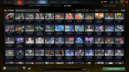 TI7, TI8, Nemestice - Prestige Acc - 5 Arcanas: Spectre, Terrorblade, CM, Rubick & Ogre | Lion's Green Hand & Kunkka Shark Immortal | DK Persona & Dark Artistry Kid | Many Cache Sets & Items | 4 Personas | Rare Terrains | Complete Access
