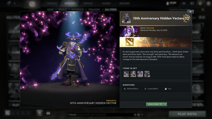 Divine III | MMR: 4977 | Behavior: 10760 | Fully Stacked Account | Phantom Assassin Arcana | Expensive Cache Sets & Items | Mirana & Pudge Persona | Complete 10th Anniversary | Mainpool | 5400+ Hours | Full Access
