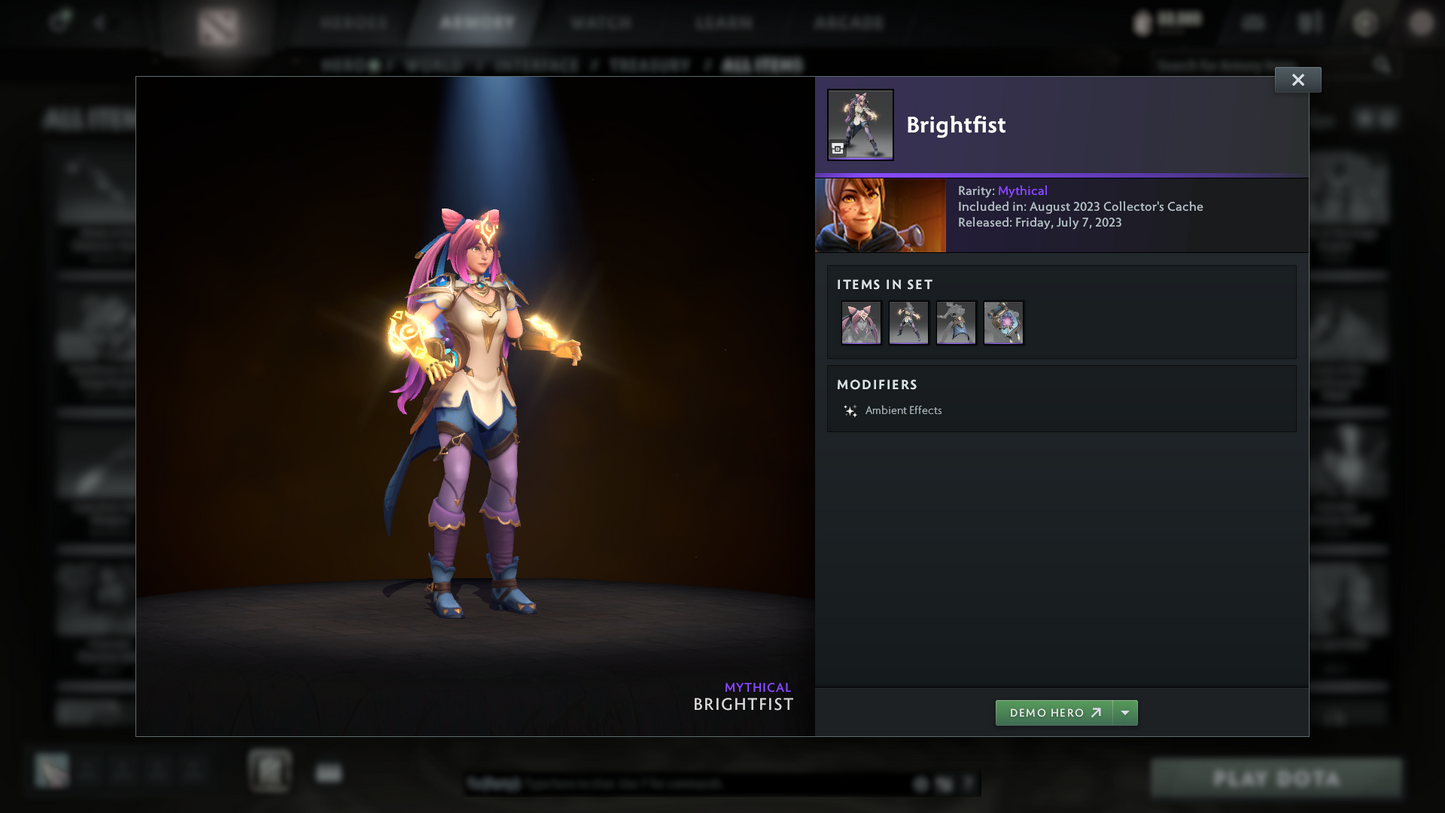 Divine III | MMR: 4977 | Behavior: 10760 | Fully Stacked Account | Phantom Assassin Arcana | Expensive Cache Sets & Items | Mirana & Pudge Persona | Complete 10th Anniversary | Mainpool | 5400+ Hours | Full Access