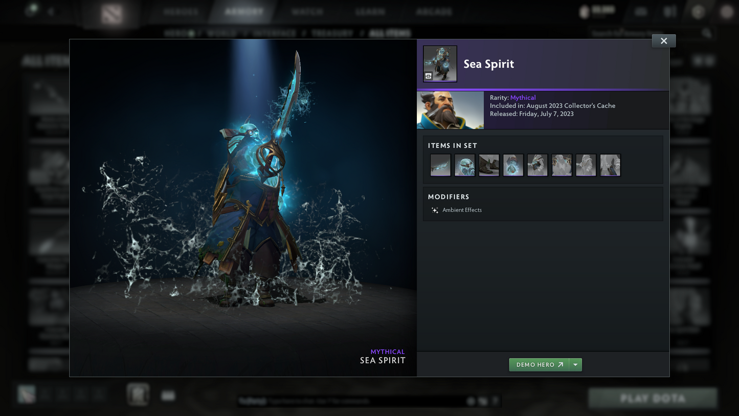 Divine III | MMR: 4977 | Behavior: 10760 | Fully Stacked Account | Phantom Assassin Arcana | Expensive Cache Sets & Items | Mirana & Pudge Persona | Complete 10th Anniversary | Mainpool | 5400+ Hours | Full Access