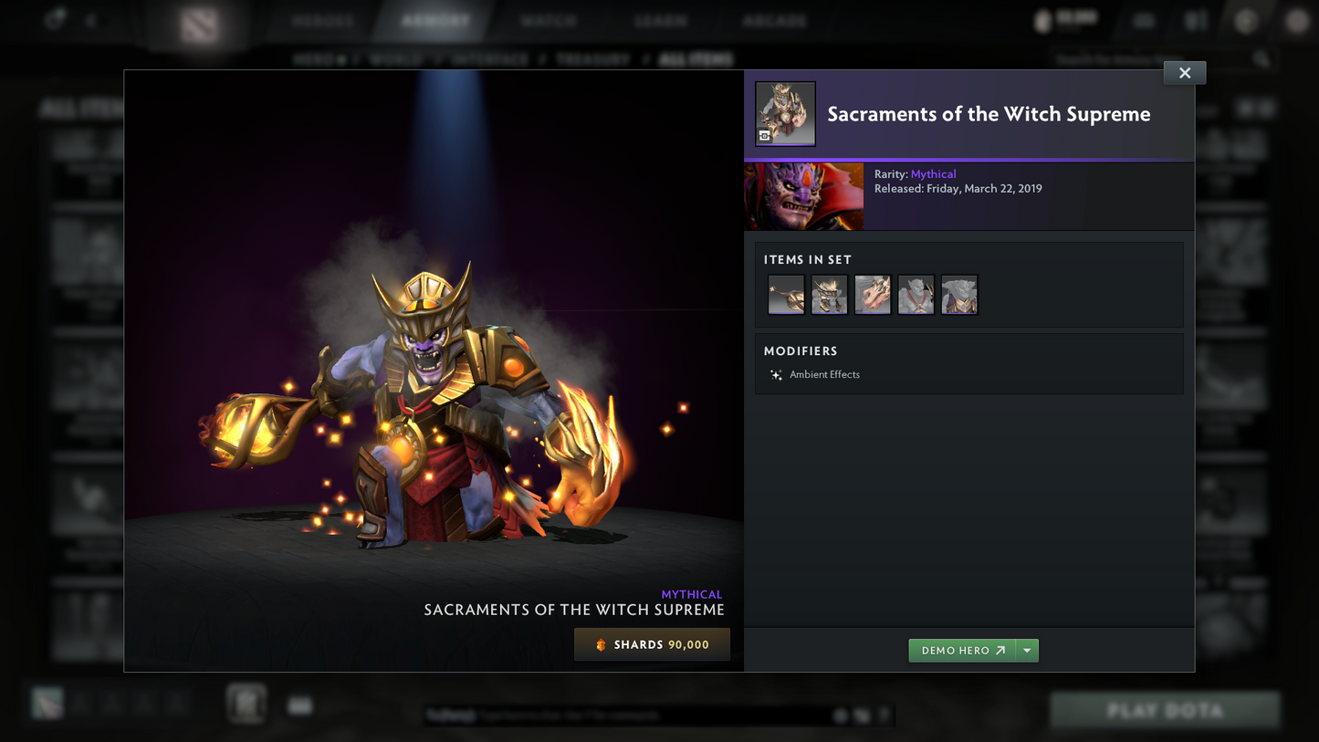 Divine III | MMR: 4977 | Behavior: 10760 | Fully Stacked Account | Phantom Assassin Arcana | Expensive Cache Sets & Items | Mirana & Pudge Persona | Complete 10th Anniversary | Mainpool | 5400+ Hours | Full Access