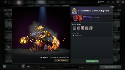Divine III | MMR: 4977 | Behavior: 10760 | Fully Stacked Account | Phantom Assassin Arcana | Expensive Cache Sets & Items | Mirana & Pudge Persona | Complete 10th Anniversary | Mainpool | 5400+ Hours | Full Access