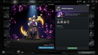 Ancient I | MMR: 3834 | Behavior: 11568 | 2 Arcanas: Shadow Fiend & Legion | 4 Personas: Invoker (Angel of Vex), AM, CM & Mirana | Stacked with Cache Sets, Items & Immortals | 10th Anniversary | Mainpool | 3170+ Hours | Full Access