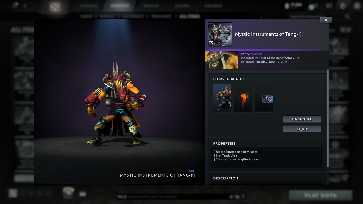 Ancient I | MMR: 3834 | Behavior: 11568 | 2 Arcanas: Shadow Fiend & Legion | 4 Personas: Invoker (Angel of Vex), AM, CM & Mirana | Stacked with Cache Sets, Items & Immortals | 10th Anniversary | Mainpool | 3170+ Hours | Full Access
