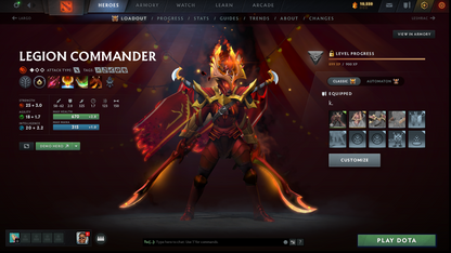 Uncalibrated | Guardian-Archon Mainpool | Legion Arcana | Mirana Persona | Many Immortals & Items | 10th Anniversary Sets | 2018 Account | Behavior score: 6155 (Playable) | Full Access | LOW PRICE