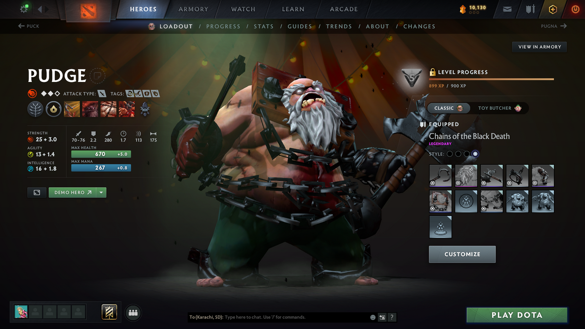 Crusader | MMR: 1996 - Behavior: 11161 | Rubick Arcana | 5900+ Hours | Stacked with Sets and Immortals | 2016 Account | Mainpool | Calibrated | Fast Queue