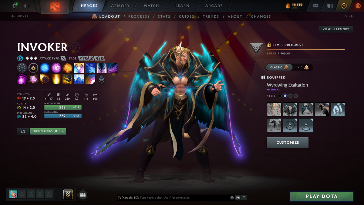 Crusader | MMR: 1996 - Behavior: 11161 | Rubick Arcana | 5900+ Hours | Stacked with Sets and Immortals | 2016 Account | Mainpool | Calibrated | Fast Queue