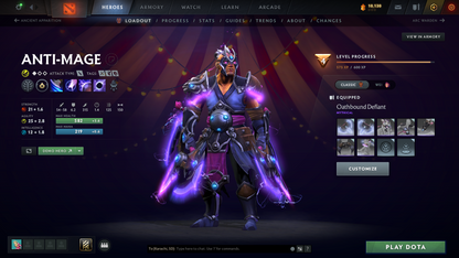 Crusader | MMR: 1996 - Behavior: 11161 | Rubick Arcana | 5900+ Hours | Stacked with Sets and Immortals | 2016 Account | Mainpool | Calibrated | Fast Queue