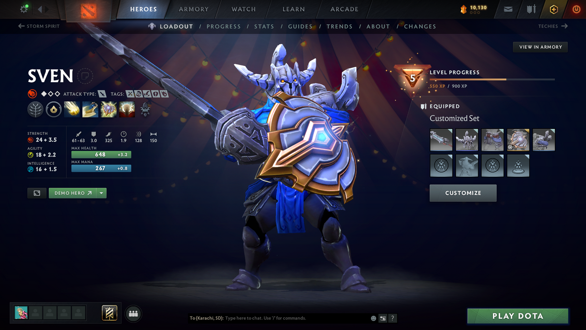 Crusader | MMR: 1996 - Behavior: 11161 | Rubick Arcana | 5900+ Hours | Stacked with Sets and Immortals | 2016 Account | Mainpool | Calibrated | Fast Queue