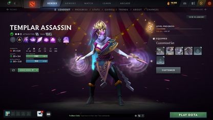 Archon III | MMR: 2643 | Behavior: 9745 | Zeus Arcana | Stacked with Immortals | Invoker's Magus Apex | Many Sets Inside | 2022 Account | Fast Queue | Complete Access