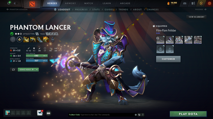 Archon III | MMR: 2643 | Behavior: 9745 | Zeus Arcana | Stacked with Immortals | Invoker's Magus Apex | Many Sets Inside | 2022 Account | Fast Queue | Complete Access