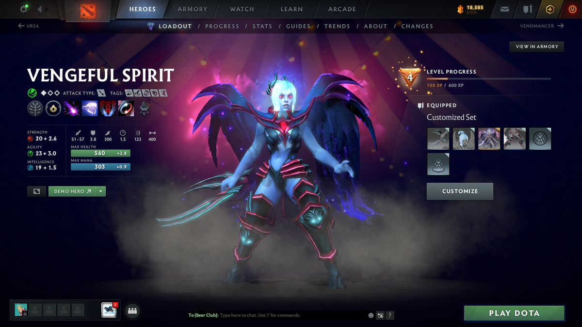 Archon III | MMR: 2643 | Behavior: 9745 | Zeus Arcana | Stacked with Immortals | Invoker's Magus Apex | Many Sets Inside | 2022 Account | Fast Queue | Complete Access