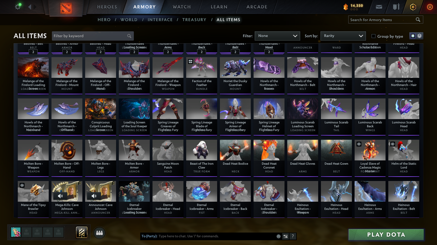 Guardian IV | MMR: 1120 | Behavior: 10221 | Crystal Maiden Arcana | Sanctrums of the Divine Terrain | 2 Personas: Mirana & AM | Exclusive Cavern Crawl Sets | 10th Anniversary | Stacked with Cache Sets & Items | Battlepass History | Mainpool | 2018 Account