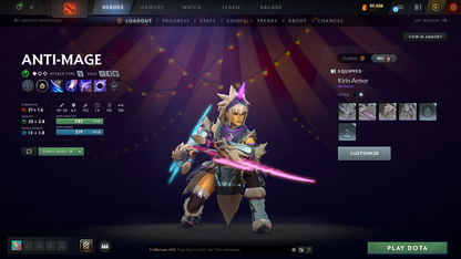 Divine IV | MMR: 5194 | Behavior: 10191 | Anti Mage Persona | Recently Calibrated | Quartero's Curios Sets | Fast Queue | Perfect for Smurf | Safe & Instant Delivery | Full Access