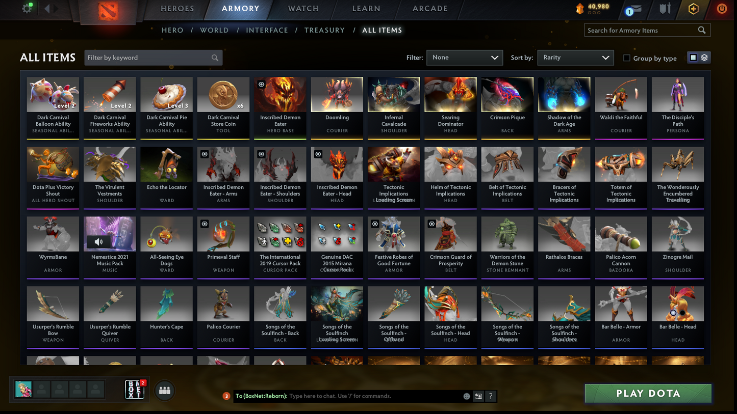Archon V | MMR: 2957 | Behavior: 10088 | Shadow Fiend Arcana | Stacked with Immortals & Sets | Anti Mage Persona | Market & Friends Enabled | Recently Calibrated | Fast Queue | Complete Access