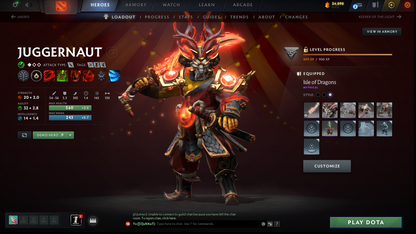 Archon II | MMR: 2502 | Battlepass: TI11 | 5 Arcanas: Void, Razor, SF, Zeus & Pudge | 4 Personas: Phantom Assassin, CM, Mirana & Anti Mage | Primal Prestige | Sven's Shattered Greatsword | Tons of Collector Cache Sets & Items | Stacked Account