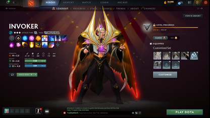 Archon II | MMR: 2502 | Battlepass: TI11 | 5 Arcanas: Void, Razor, SF, Zeus & Pudge | 4 Personas: Phantom Assassin, CM, Mirana & Anti Mage | Primal Prestige | Sven's Shattered Greatsword | Tons of Collector Cache Sets & Items | Stacked Account
