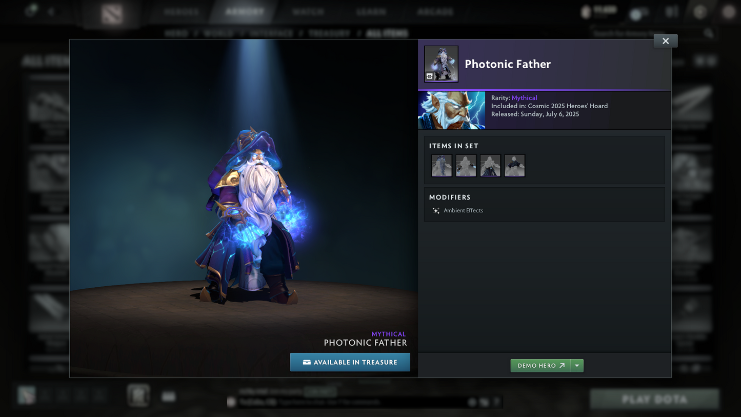 Archon I | MMR: 2275 | Behavior: 9081 | 500+ Hours | Mainpool | 3 Personas: Anti Mage, Phantom Assassin & Crystal Maiden | Tons of Rare Collector Cache Sets | Many Items | Fast Queue | Full Access | Calibrated