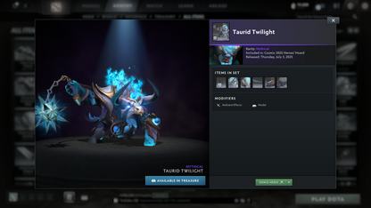 Archon I | MMR: 2275 | Behavior: 9081 | 500+ Hours | Mainpool | 3 Personas: Anti Mage, Phantom Assassin & Crystal Maiden | Tons of Rare Collector Cache Sets | Many Items | Fast Queue | Full Access | Calibrated
