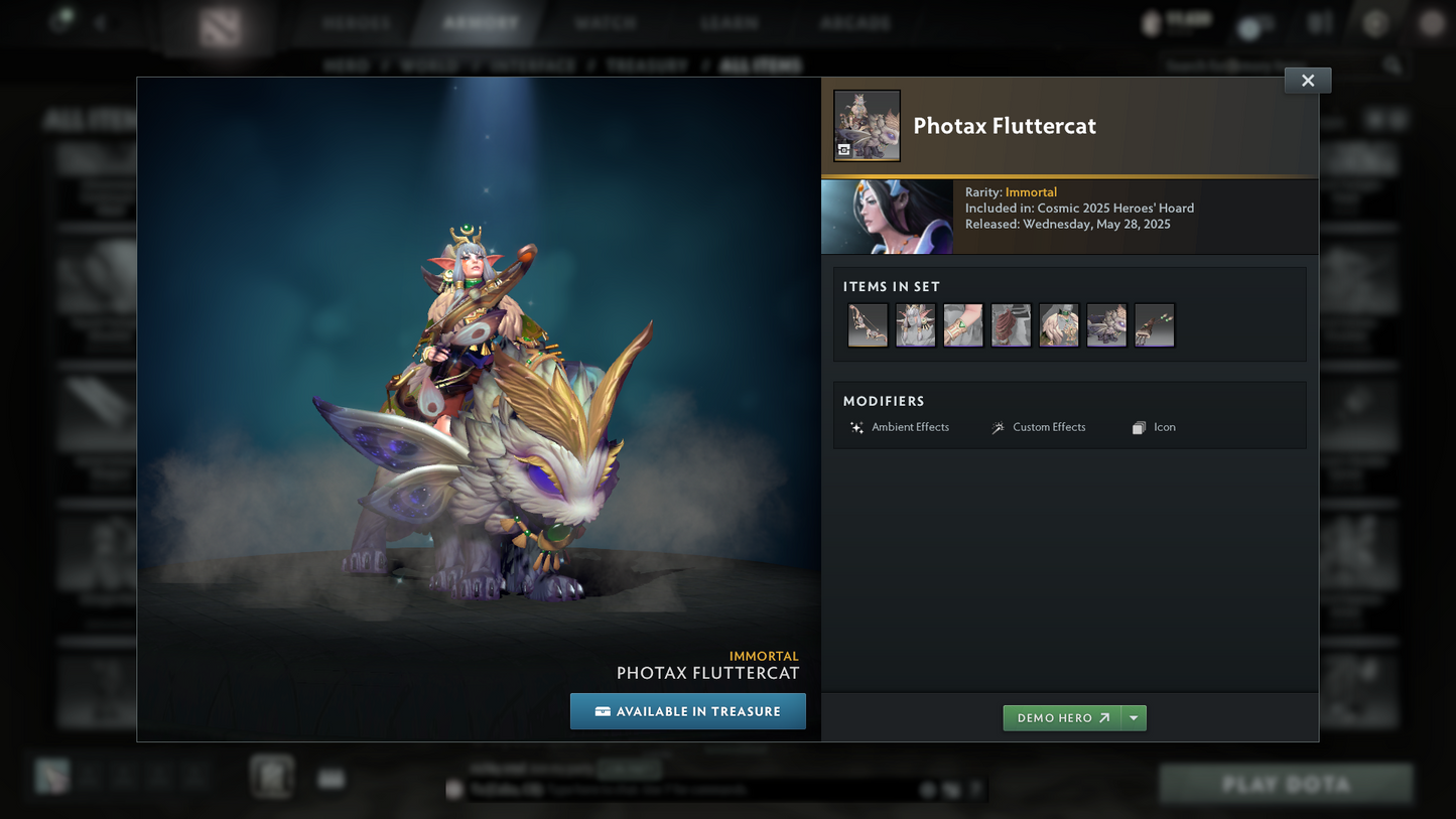 Archon I | MMR: 2275 | Behavior: 9081 | 500+ Hours | Mainpool | 3 Personas: Anti Mage, Phantom Assassin & Crystal Maiden | Tons of Rare Collector Cache Sets | Many Items | Fast Queue | Full Access | Calibrated