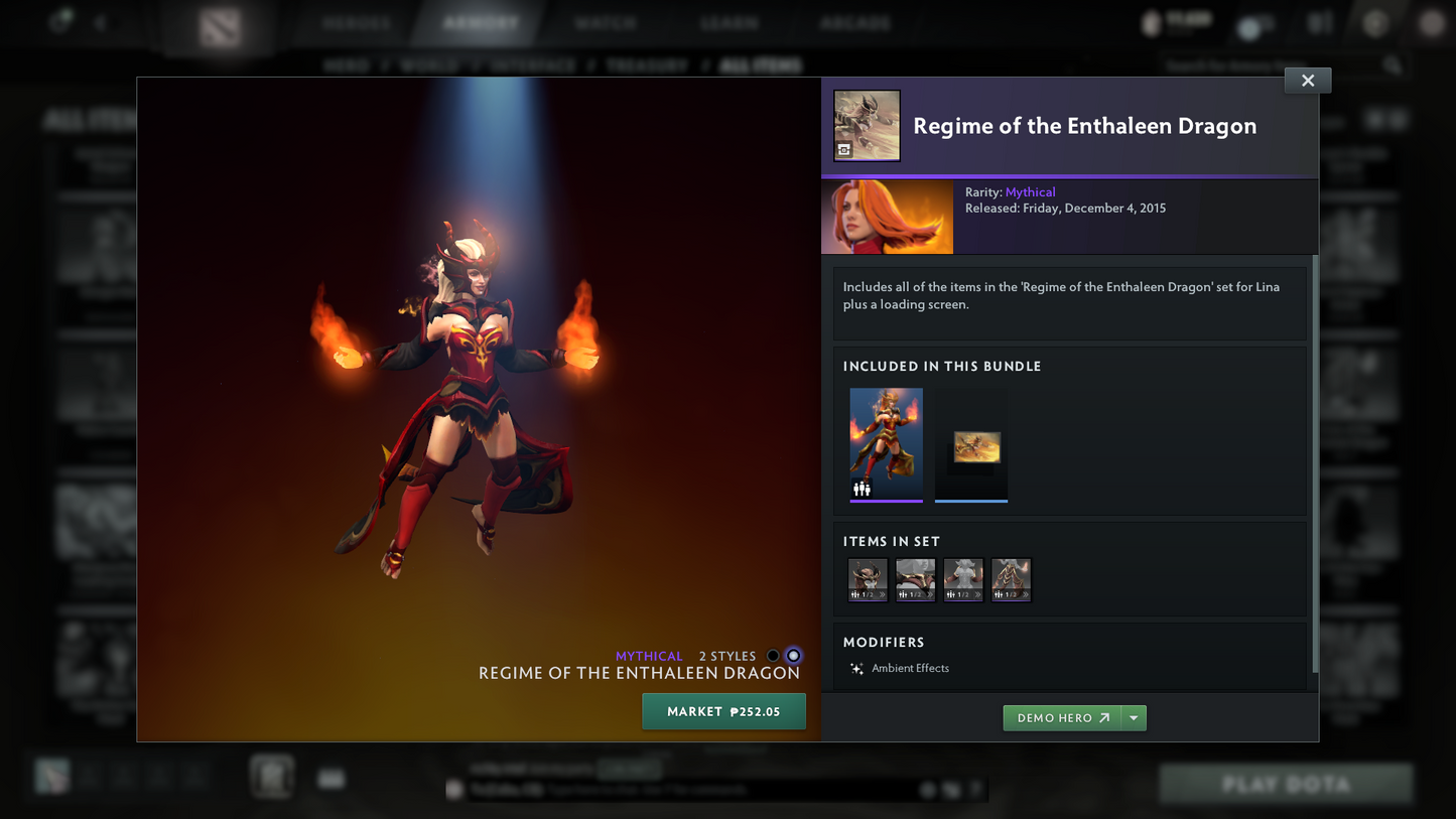 Archon I | MMR: 2275 | Behavior: 9081 | 500+ Hours | Mainpool | 3 Personas: Anti Mage, Phantom Assassin & Crystal Maiden | Tons of Rare Collector Cache Sets | Many Items | Fast Queue | Full Access | Calibrated