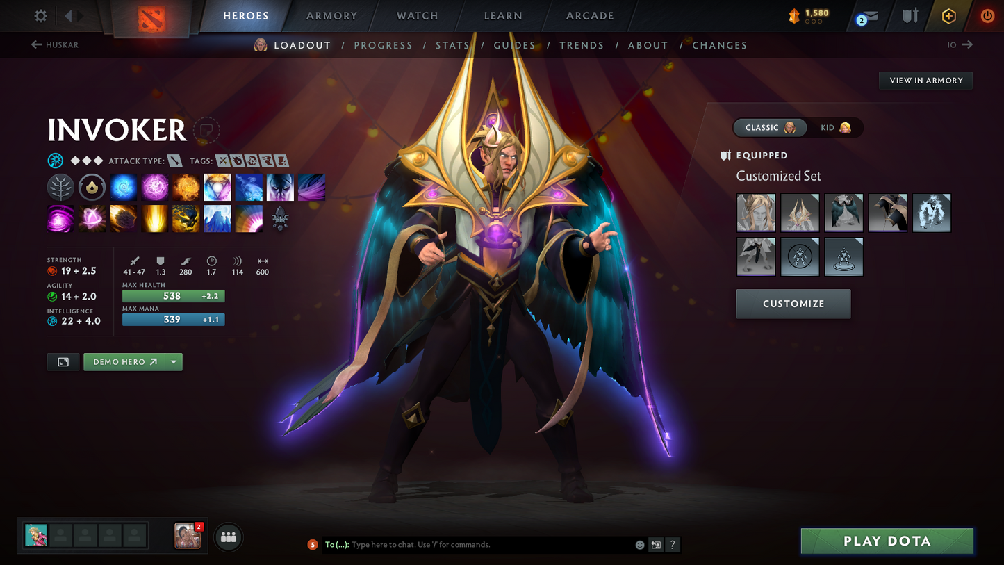 Crusader II | MMR: 1668 | Behavior: 12000 | Legion Arcana | Fast Queue | Mirana Persona | Complete 10th Anniversary Sets | Crownfall Sets | Stacked with Immortals and Items | Mainpool | 840+ Hours | Full Access