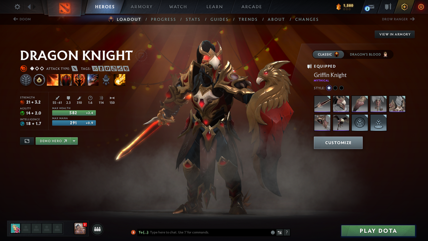 Crusader II | MMR: 1668 | Behavior: 12000 | Legion Arcana | Fast Queue | Mirana Persona | Complete 10th Anniversary Sets | Crownfall Sets | Stacked with Immortals and Items | Mainpool | 840+ Hours | Full Access
