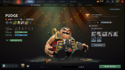 Legend I | MMR: 3057 - Behavior: 9543 | Pudge Persona | Fast Queue | Decent Sets Inside | Many Immortals | Perfect for Smurf | Quartero's Curios Items | Calibrated Account | Complete Access