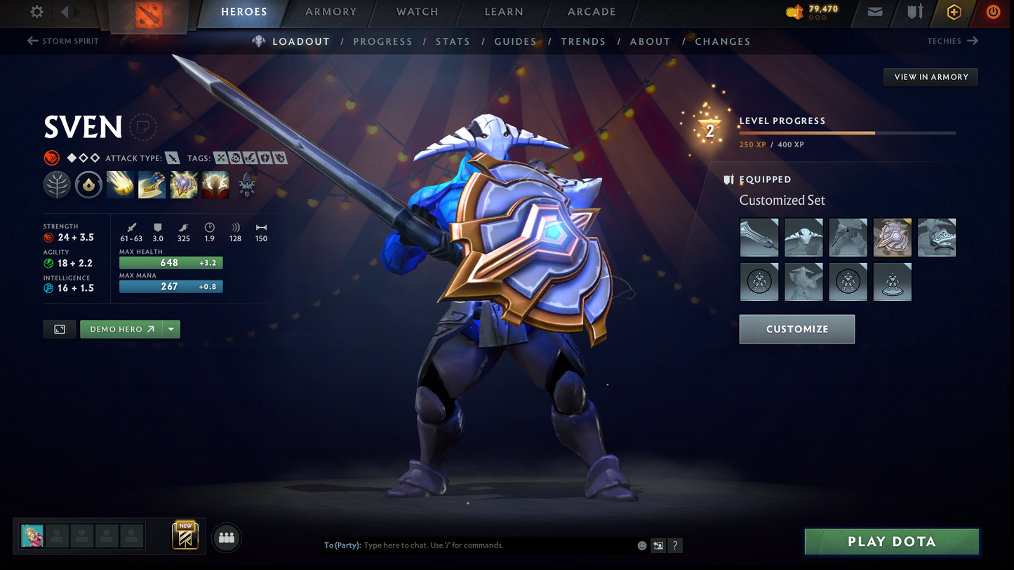 Legend I | MMR: 3057 - Behavior: 9543 | Pudge Persona | Fast Queue | Decent Sets Inside | Many Immortals | Perfect for Smurf | Quartero's Curios Items | Calibrated Account | Complete Access