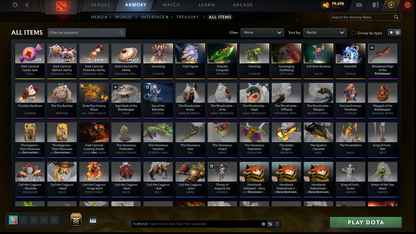 Legend I | MMR: 3057 - Behavior: 9543 | Pudge Persona | Fast Queue | Decent Sets Inside | Many Immortals | Perfect for Smurf | Quartero's Curios Items | Calibrated Account | Complete Access
