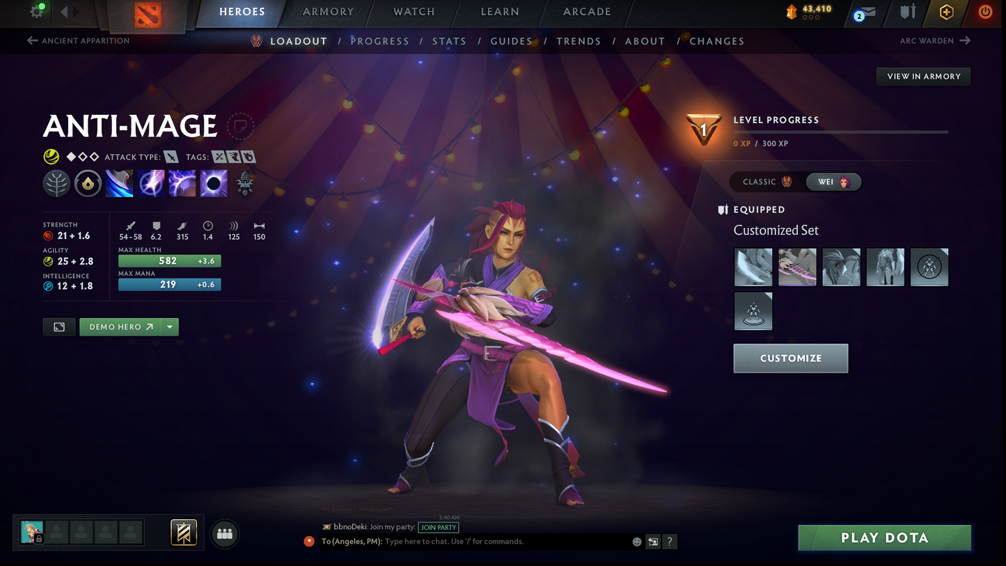 Crusader III | MMR: 1873 - Behavior: 7889 | Anti Mage Persona | 2016 Account | Fast Queue | Quartero's Curios Sets | Instant Delivery | Complete Access | Perfect for Smurfing